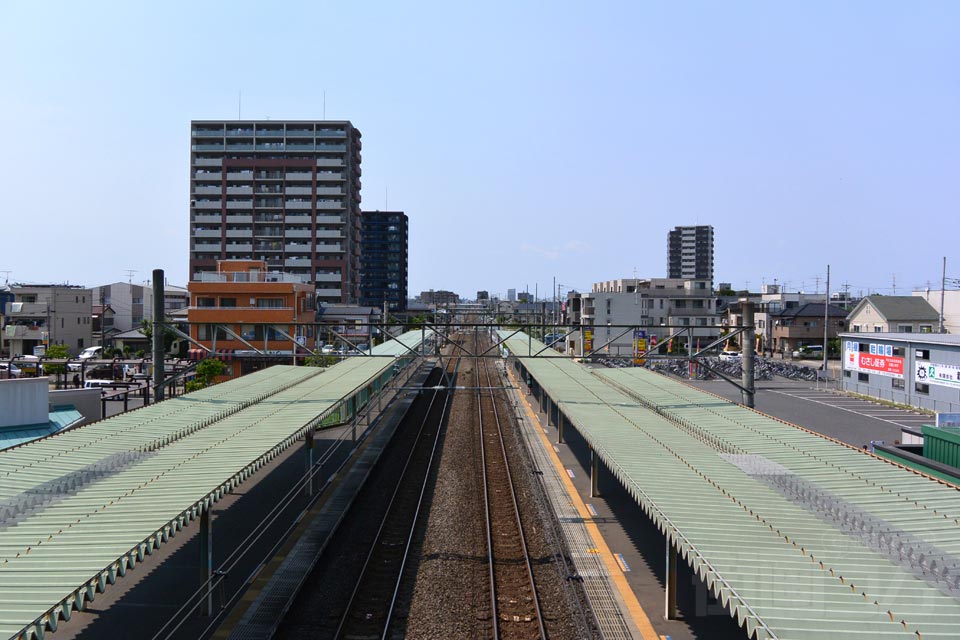 JR北上尾駅ホーム