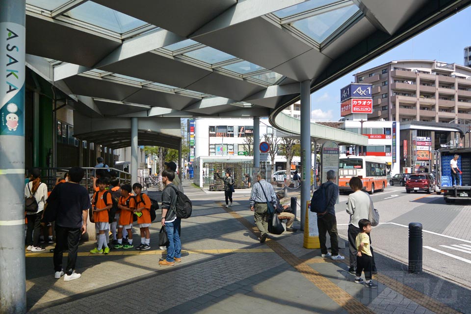 JR北朝霞駅東口前