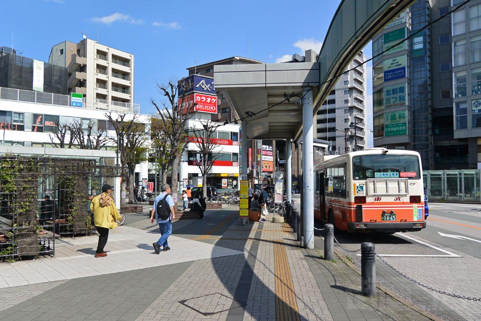 JR北朝霞駅東口前