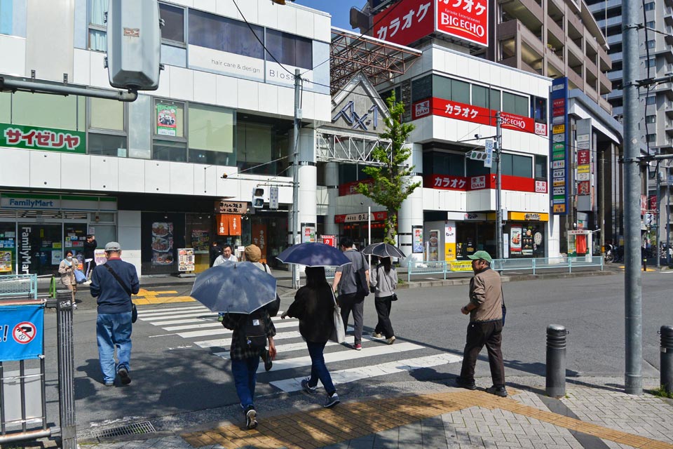 JR北朝霞駅東口前