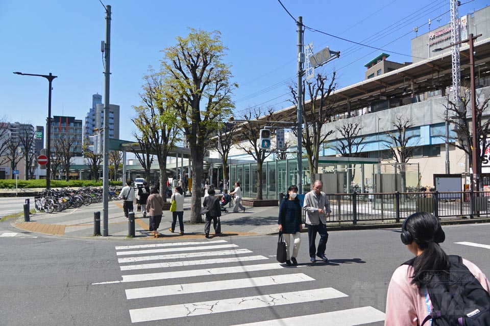 JR北朝霞駅東口前