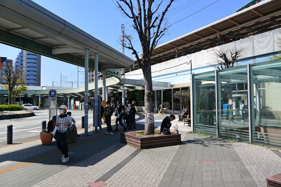 北朝霞駅バス停