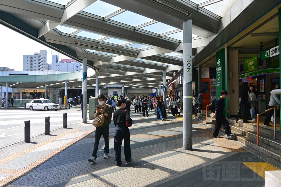 JR北朝霞駅東口前