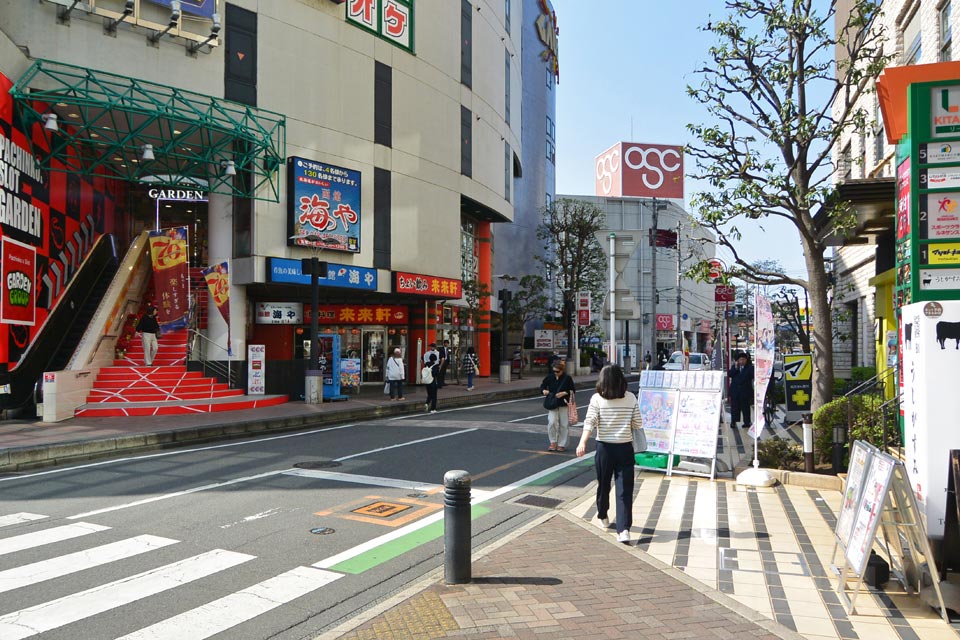 JR北朝霞駅西口前