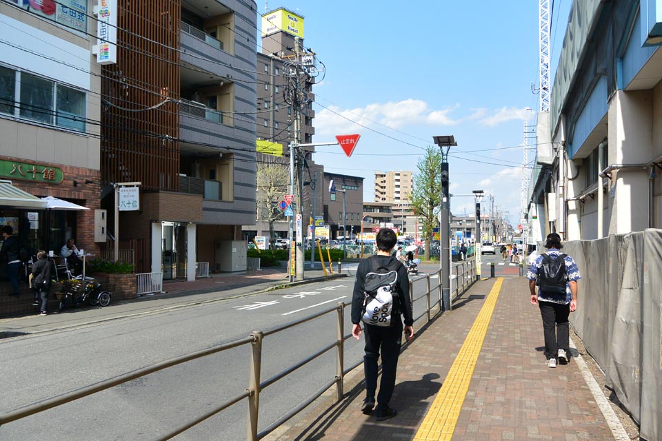 JR北朝霞駅東口前