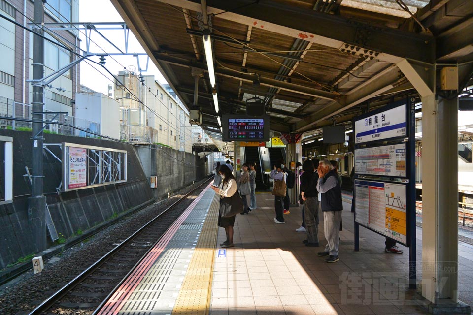 東武朝霞台駅ホーム(東武東上線)