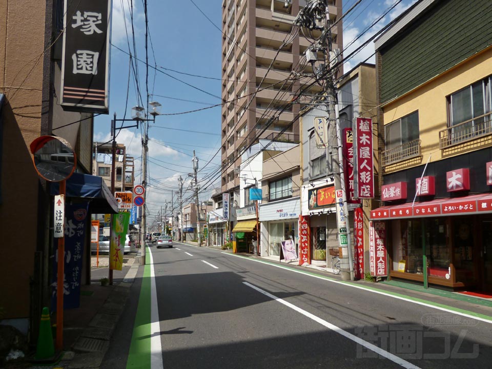 旧日光街道(越谷宿)