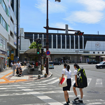 埼玉県熊谷市熊谷駅前写真画像