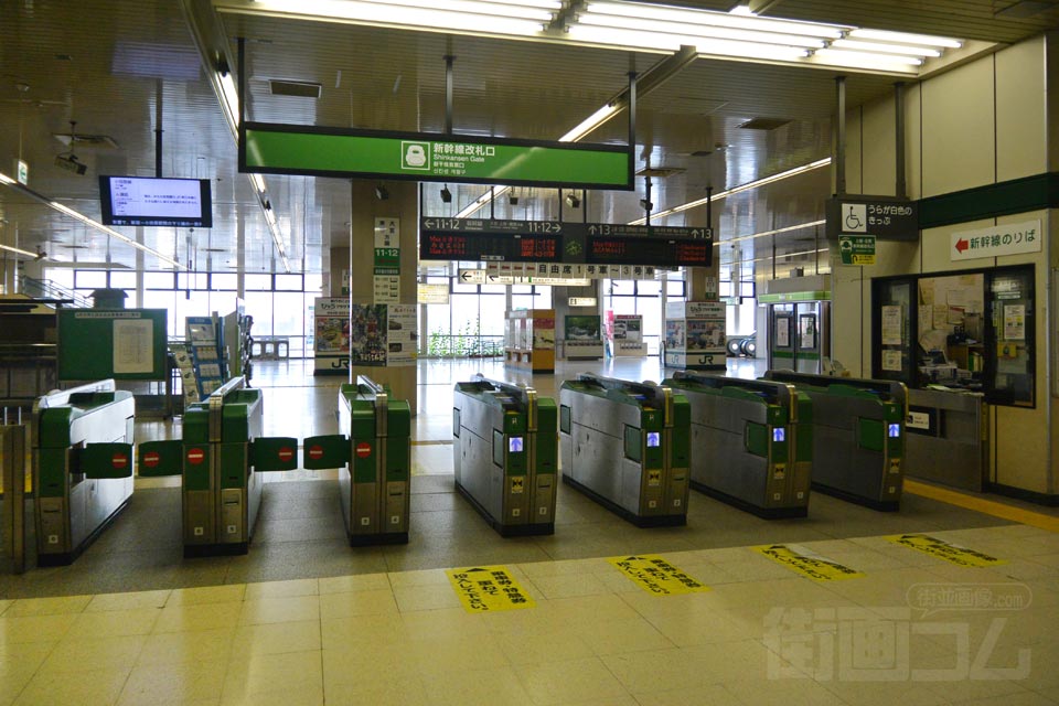 JR熊谷駅改札口(新幹線)