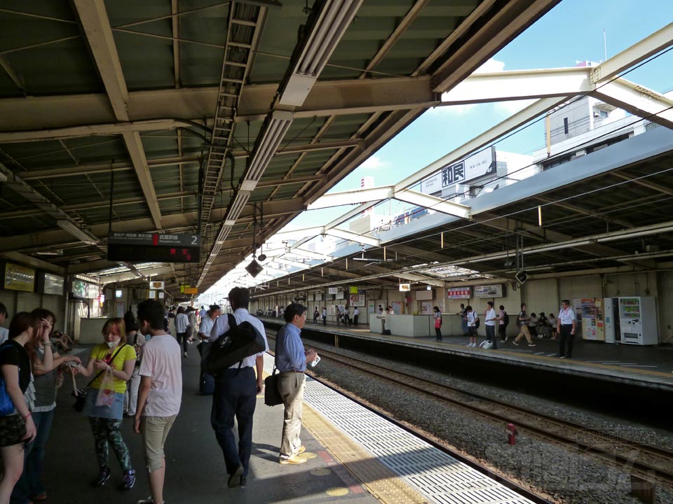 JR南越谷駅ホーム(JR武蔵野線)