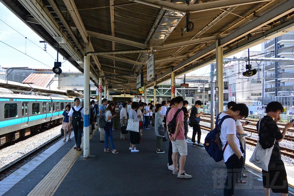 JR南浦和駅ホーム(JR京浜東北線)