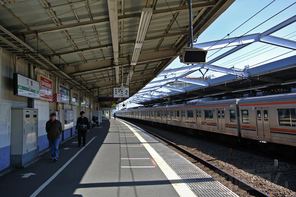 JR三郷駅ホーム(JR武蔵野線)