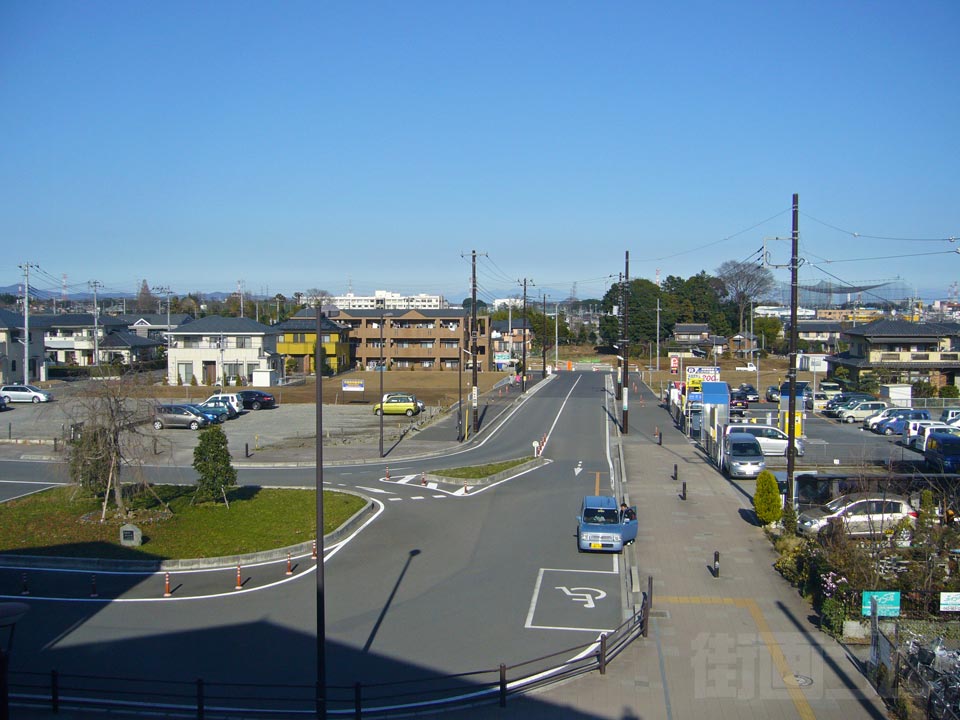 JR武蔵高萩駅前北口方面