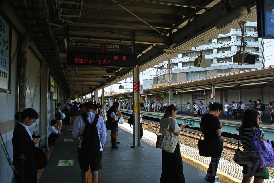 JR武蔵浦和駅ホーム(JR武蔵野線)
