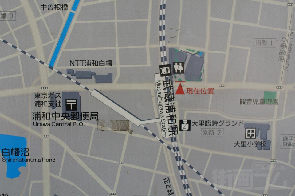 武蔵浦和駅周辺MAP
