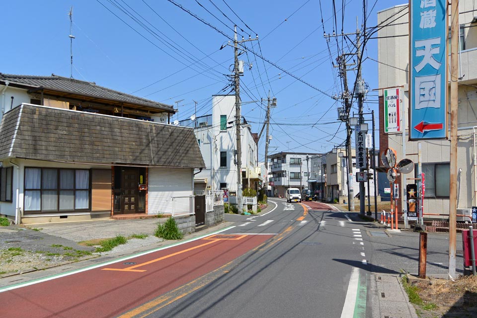 白岡駅西口商店街