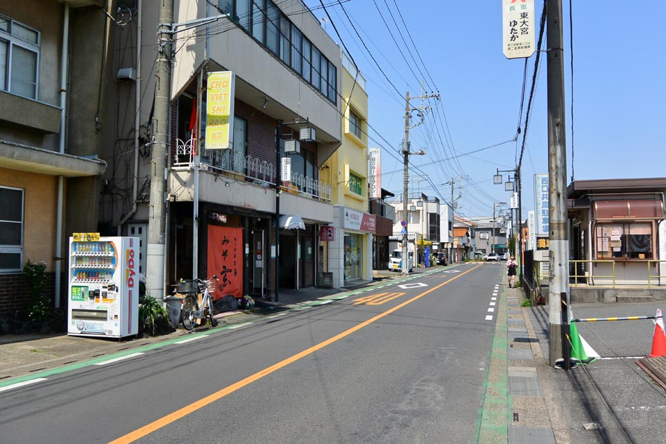 白岡駅西口商店街