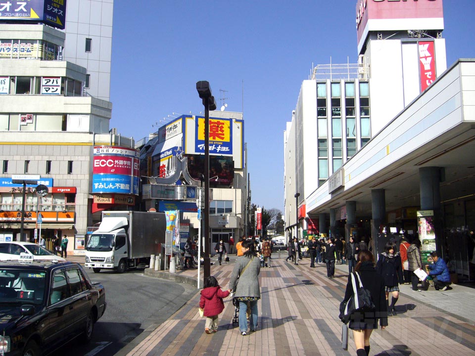 所沢駅前 街並み 町並み 写真集 街画コム