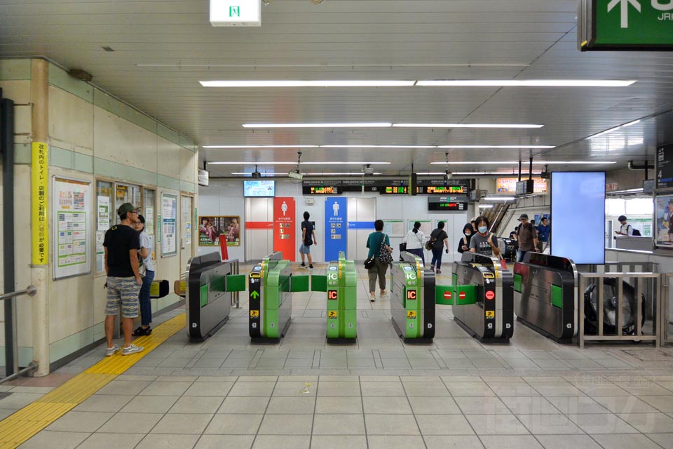 JR我孫子駅改札口