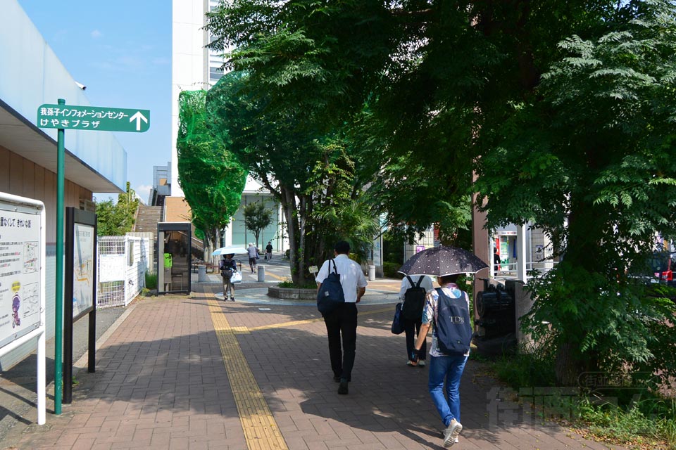JR我孫子駅南口前