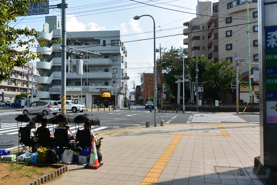 我孫子駅入口交差点