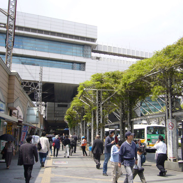 千葉県千葉市中央区千葉駅前写真画像