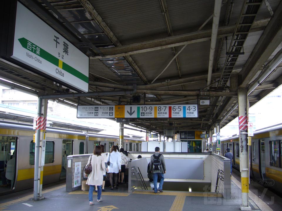 JR千葉駅ホーム(JR総武線)
