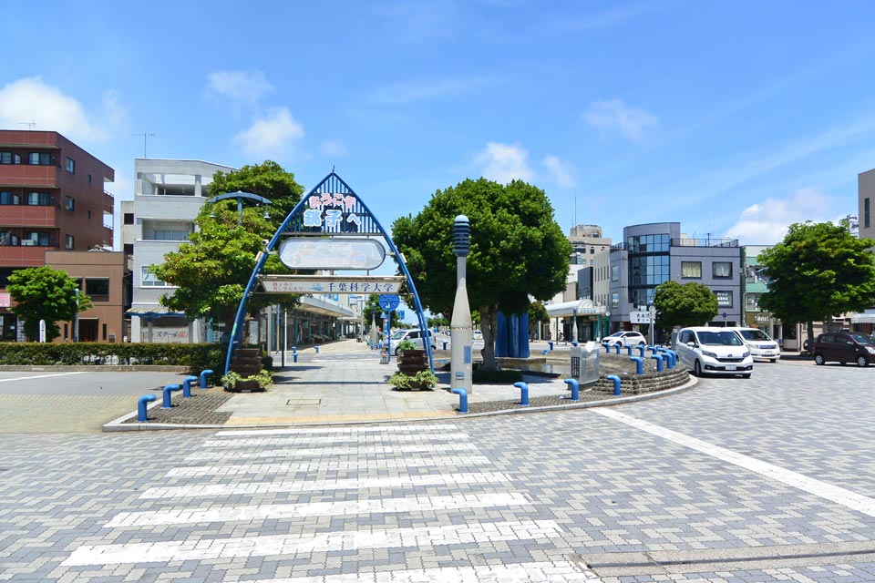 JR銚子駅前