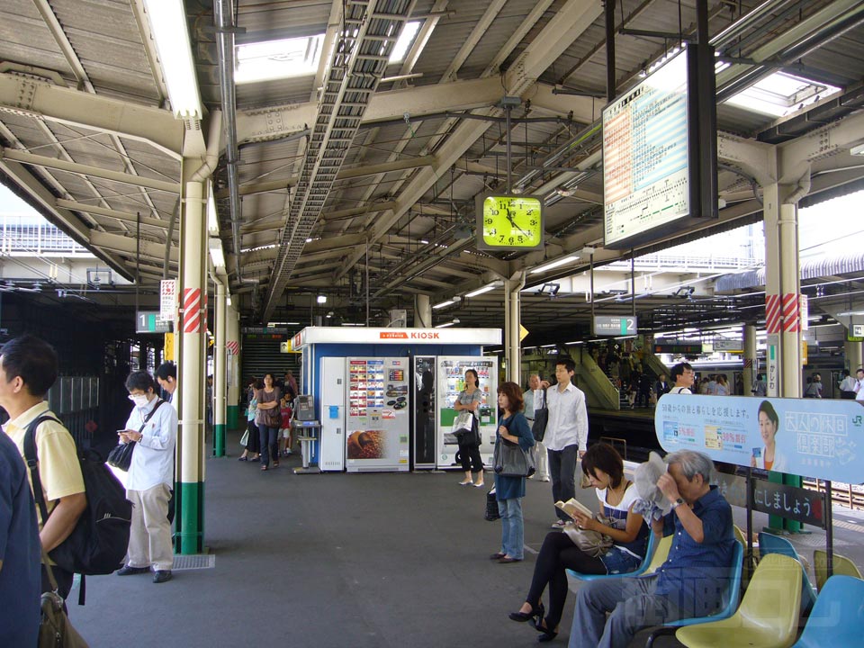 JR柏駅ホーム(JR常磐線)
