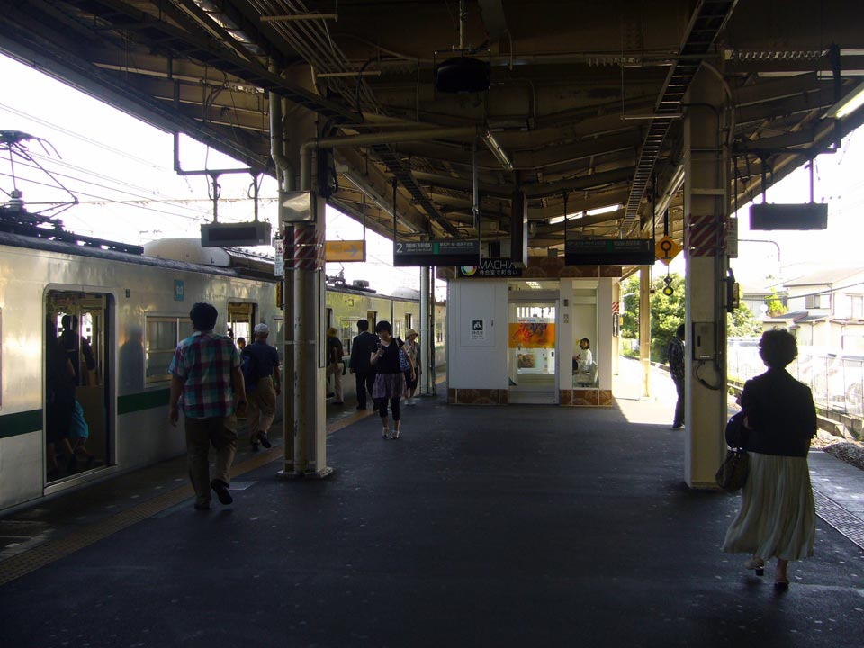 JR馬橋駅ホーム(JR常磐線)