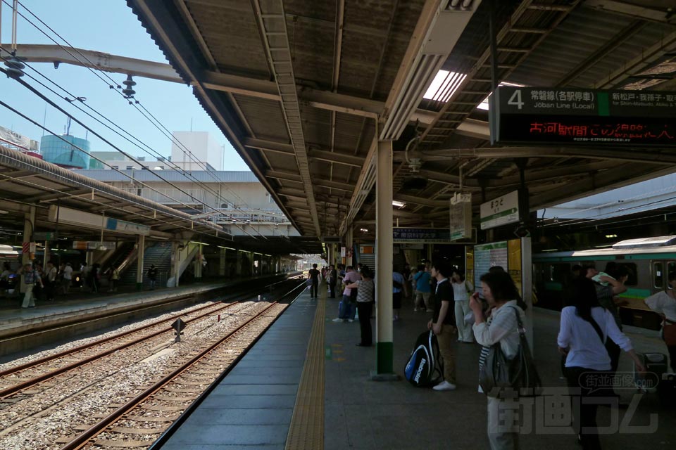JR松戸駅ホーム(JR常磐線)