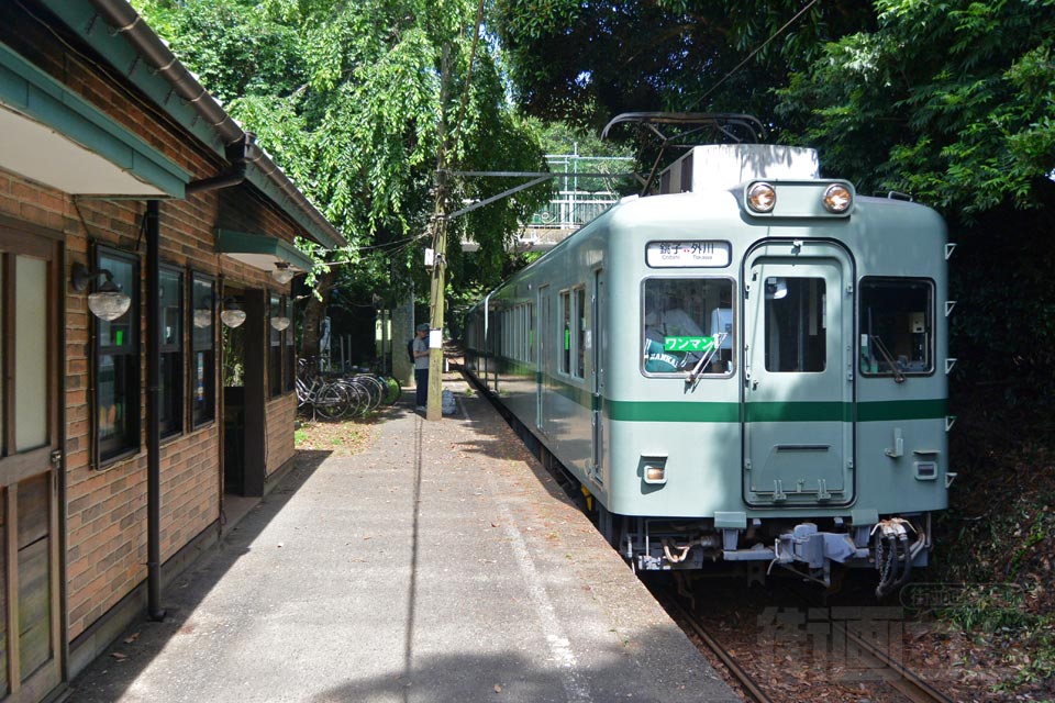 銚子電鉄本銚子駅ホーム（犬吠崖っぷちライン）