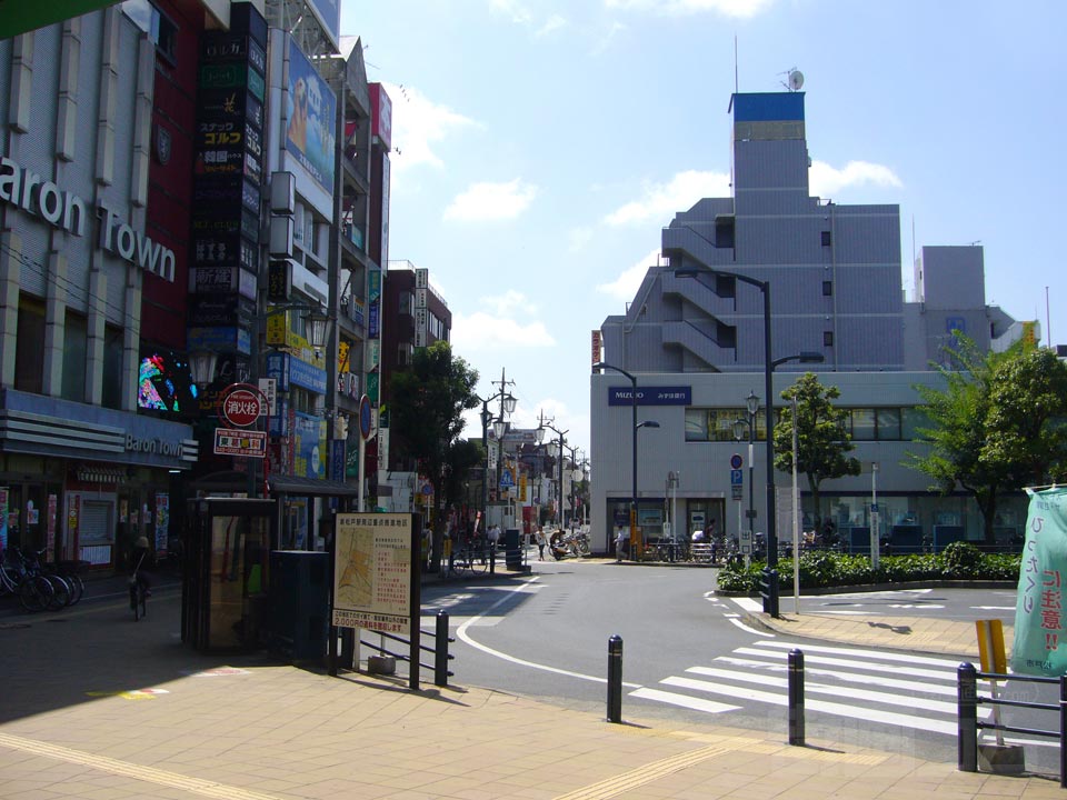 JR新松戸駅前南側