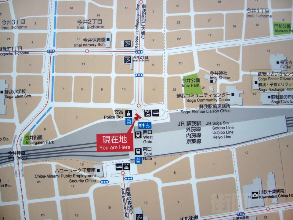 蘇我駅周辺MAP