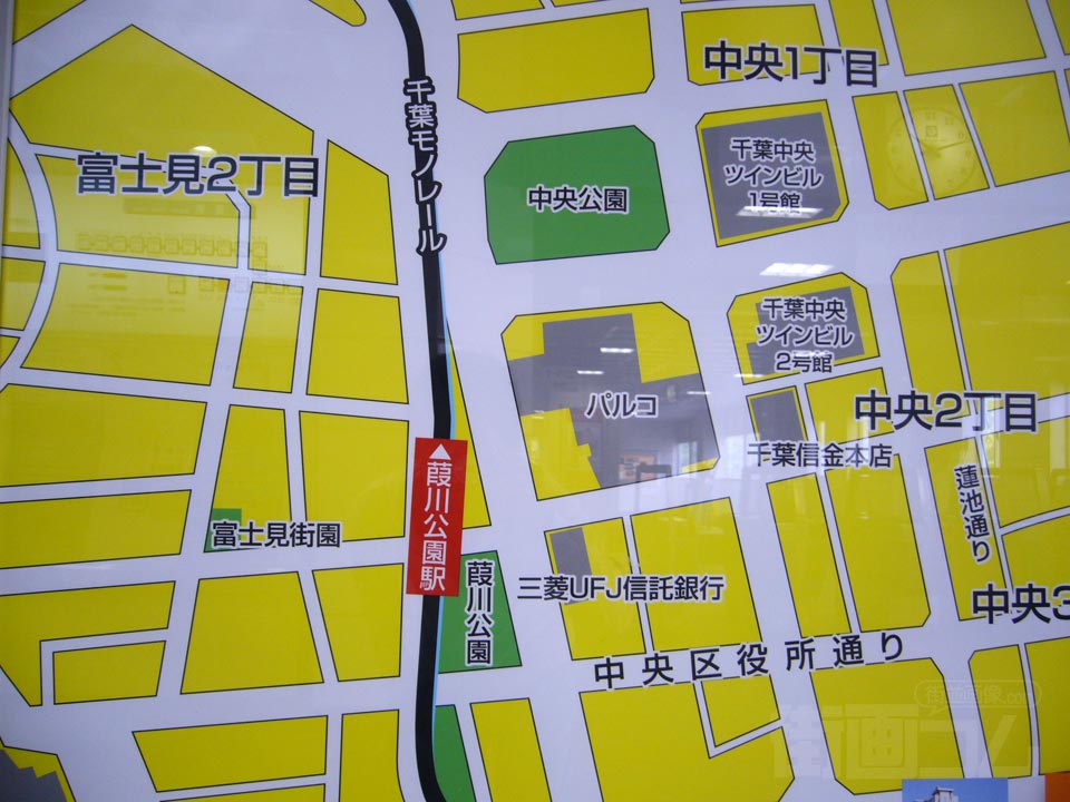 葭川公園駅周辺MAP