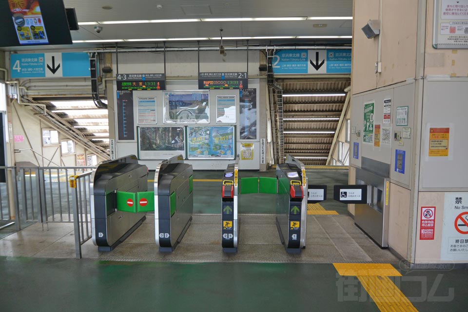 JR東十条駅南口改札