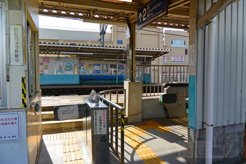 東武堀切駅改札口（浅草方面）
