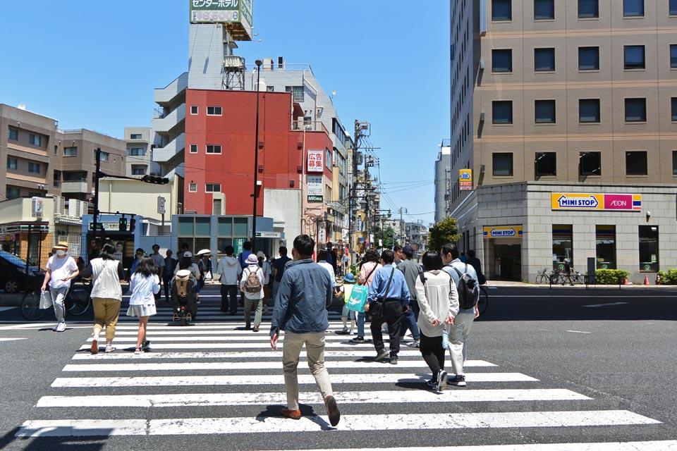 都営地下鉄板橋区役所前駅前