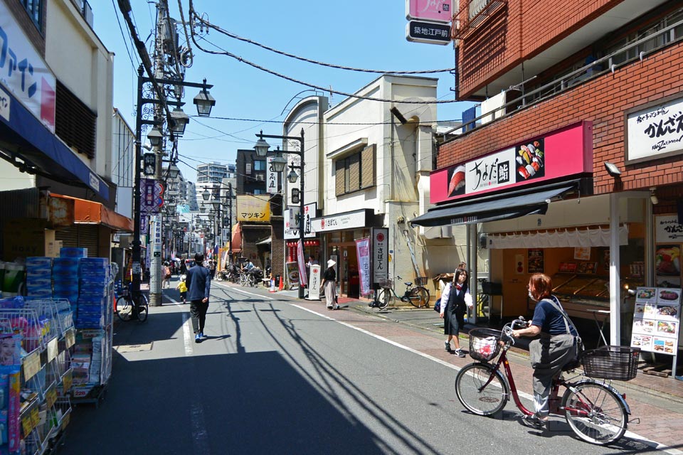 板橋仲宿商店街（旧中山道）