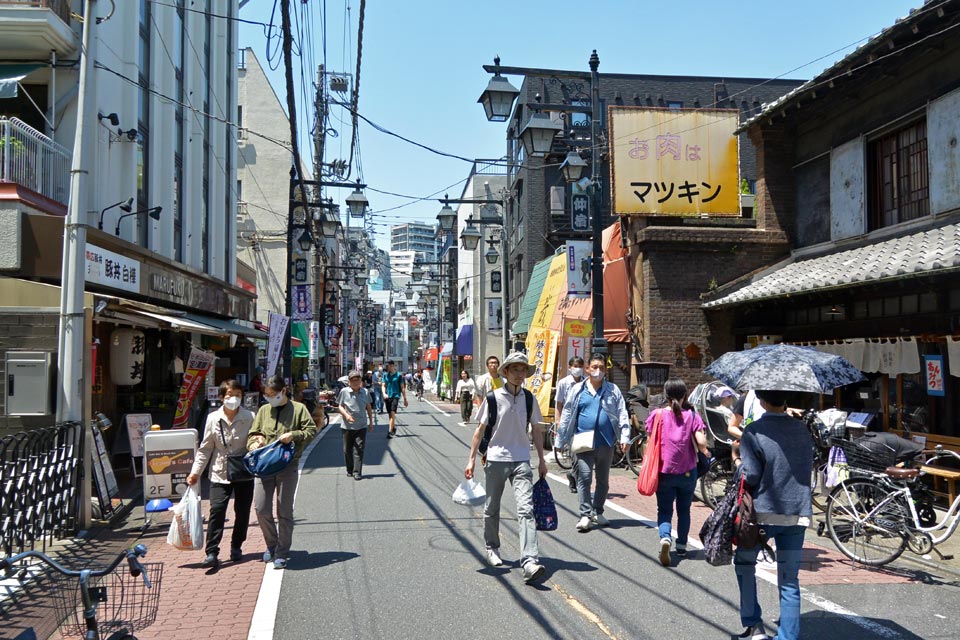 板橋仲宿商店街（旧中山道）