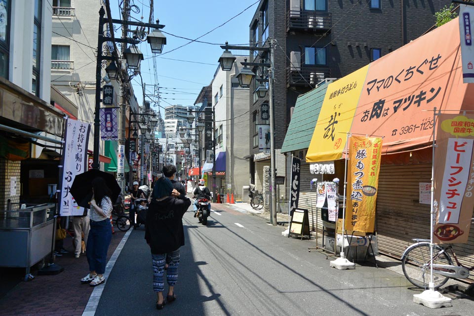 板橋仲宿商店街（旧中山道）