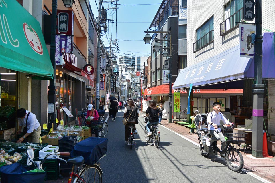 板橋仲宿商店街（旧中山道）