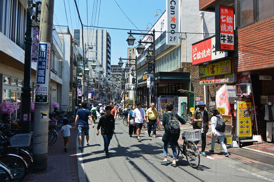 板橋仲宿商店街（旧中山道）