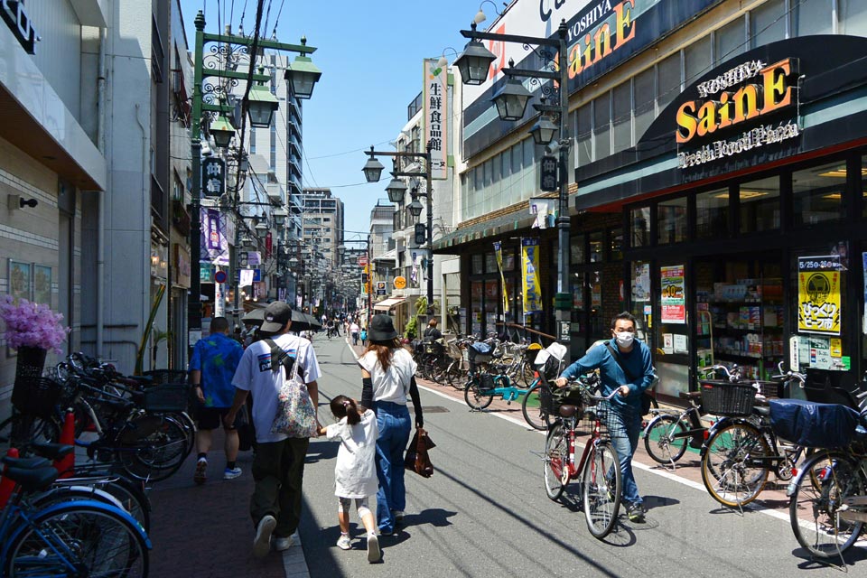 板橋仲宿商店街（旧中山道）