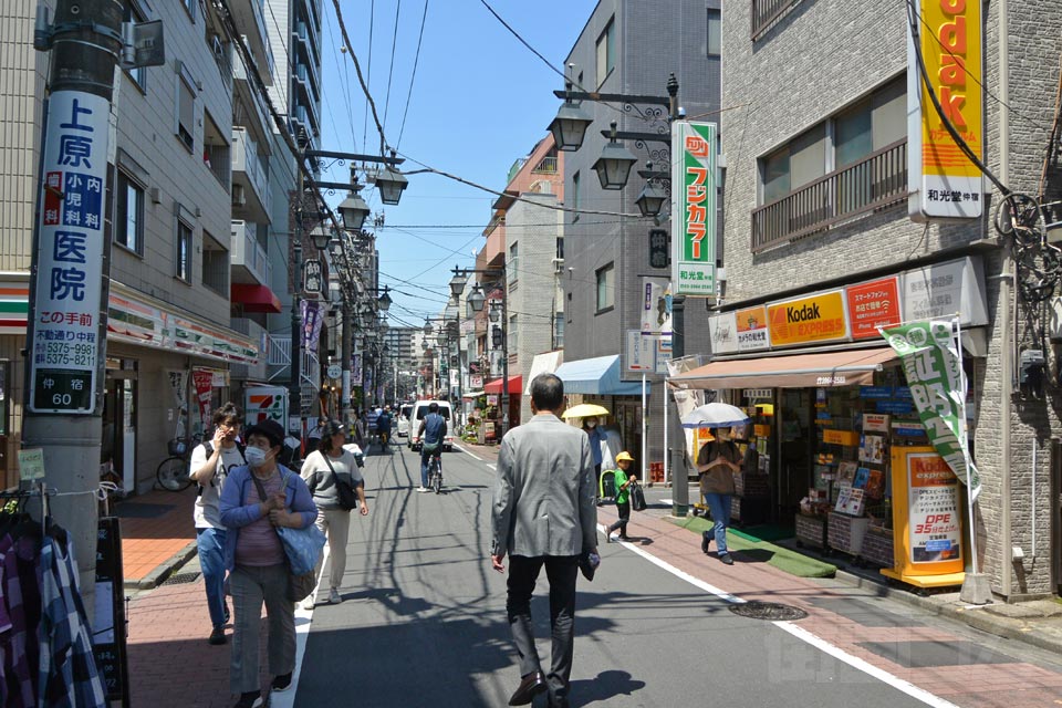 板橋仲宿商店街（旧中山道）