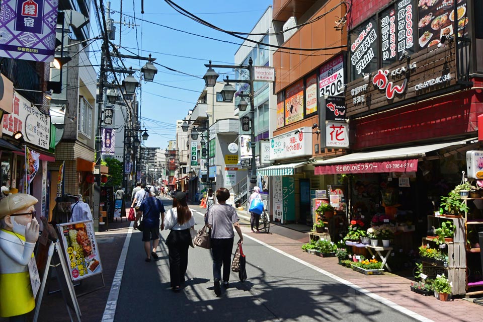 板橋仲宿商店街（旧中山道）