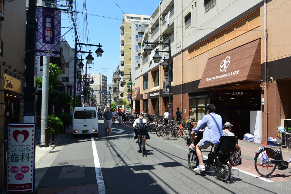 板橋仲宿商店街（旧中山道）