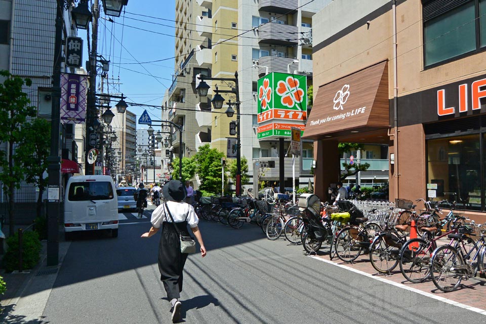 板橋仲宿商店街（旧中山道）