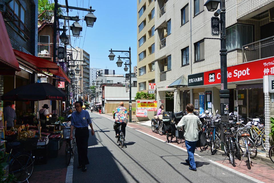 板橋仲宿商店街（旧中山道）