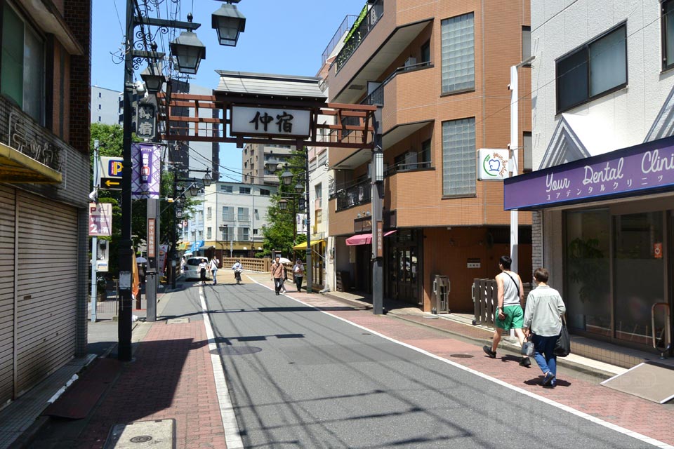 板橋仲宿商店街（旧中山道）